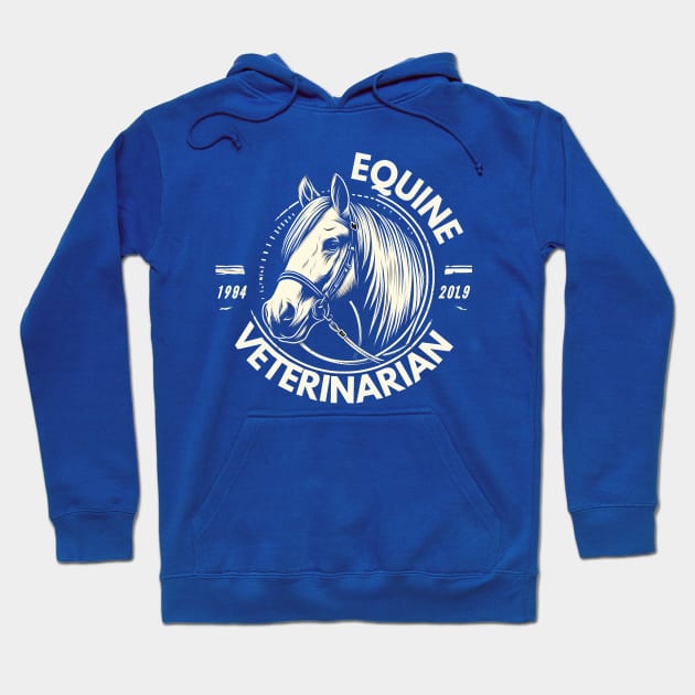 equine veterinarian Hoodie by TaevasDesign